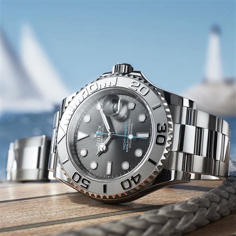 rolex yacht masteex silver dial hands|rolex yacht master watch.